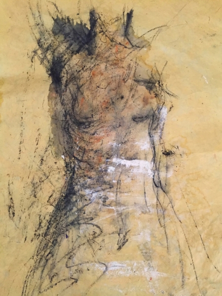Say Hear Listen| mixed media | 105 x 80 cm | 2015