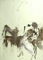 It’s Just Begun| acrylic and ink on paper| 80 x 105 cm | 2011