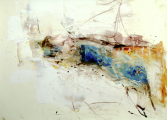 Lazy Afternoon | acrylic and ink on paper| 105 x 80 cm | 2011