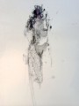 Lost For Words | acrylic and ink on paper| 80 x 105 cm | 2013