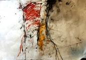 Pleased to Meet You | acrylic and ink on paper | 105 x 80 cm | 2015