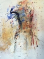 Salsa | acrylic and ink on paper| 80 x 105 cm | 2014