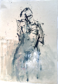 Two For Joy | acrylic and ink on paper| 80 x 105 cm | 2014