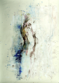 Waiting | acrylic and ink on paper| 80 x 105 cm | 2010