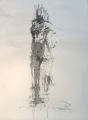 Why me?| acrylic and ink on paper| 80 x 105 cm | 2014