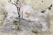 Winter | acrylic and ink on paper| 90 x 70 cm | 2012